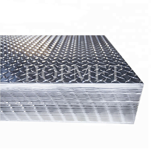 Лист алюминиевый 3х1200х3000 ИМПОРТ, рифление квинтет, марка АМГ2Н2 Р (5052 H114 QUINTET) в Самаре цена
